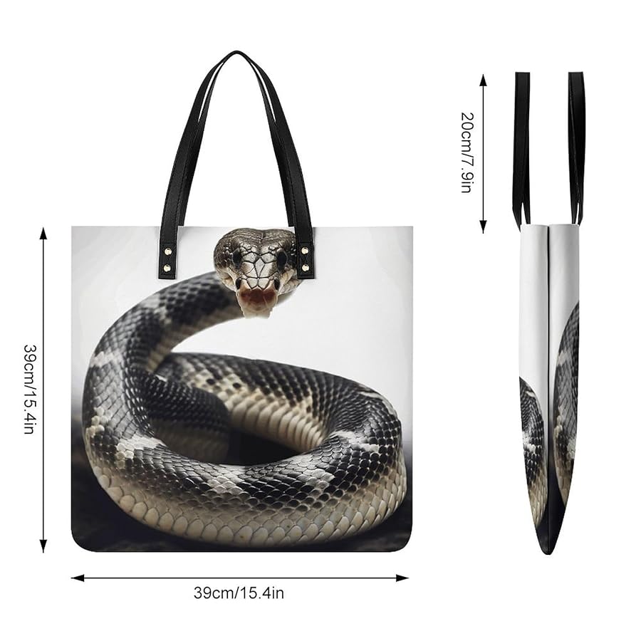 00’s archive snake 蛇柄 leather hand bag 茶 Snake Handbags | Snakes Store ™